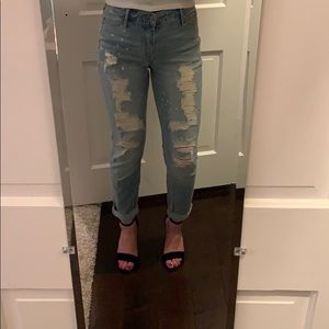 Hollister High Rise Slim Boyfriend Jeans
